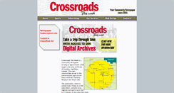 Desktop Screenshot of crossroadsthisweek.com